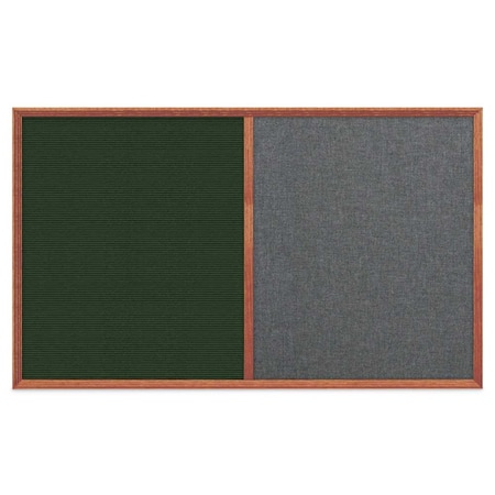 Slim Style Indoor Enclosed Corkboard,18